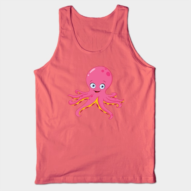 Octopus Tank Top by DigiToonsTreasures